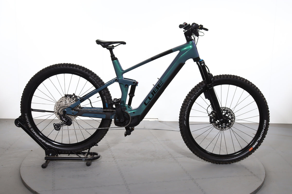 cube stereo hybrid 140 race grün Cube Stereo Hybrid 140 HPC ABS 750 electric bike refurbished