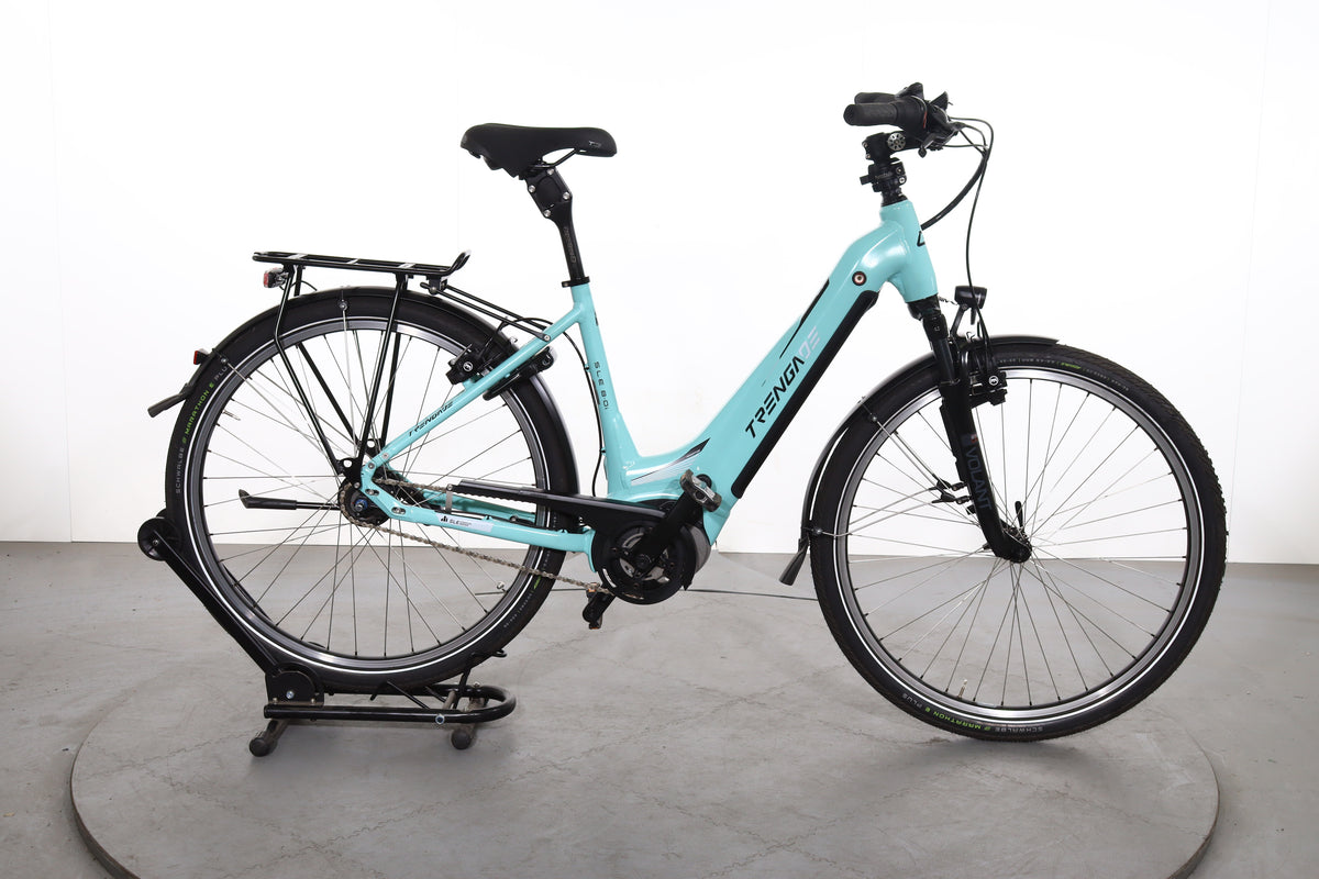 trenga trekkingrad Electric bike De SLE 8.0 i refurbished New Apr 2023 Color:Metallic Gray bikedress assos pro shop