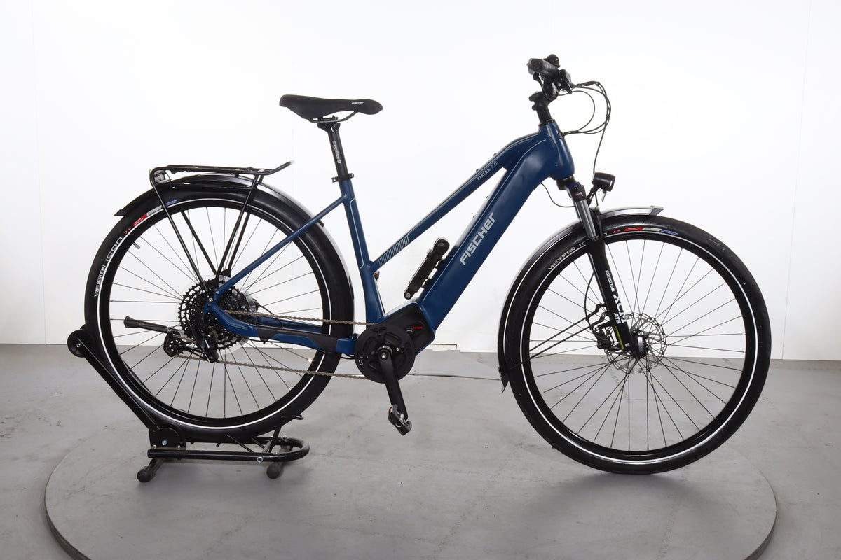 trekking e-bike viator 8.0i test Fischer Viator 8.0i electric bike refurbished