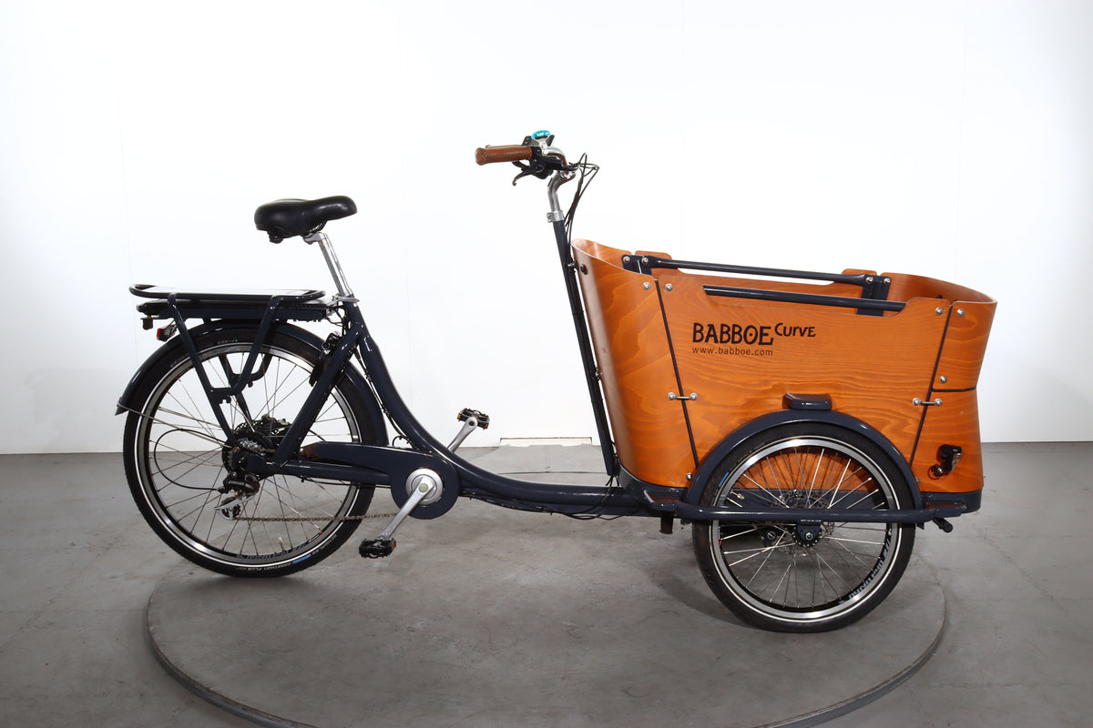 babboe curve maxi cosi Babboe Curve-E electric bike refurbished