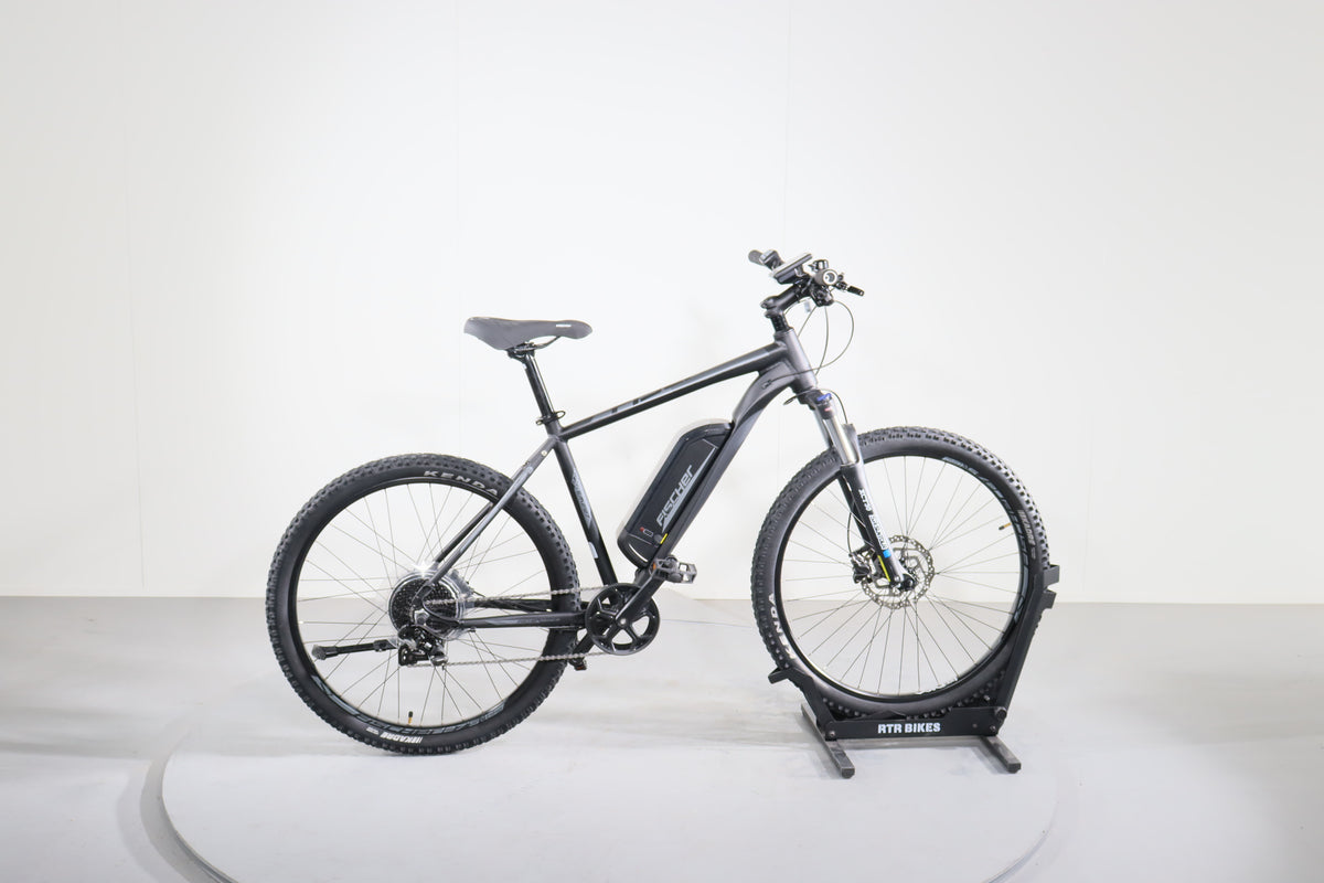 fischer montis em 2127 mountainbike Electric bike refurbished E-BIKE_2025 Bathroom storage over toilet Color:Dark Purple / Mint Green Blue Chrome