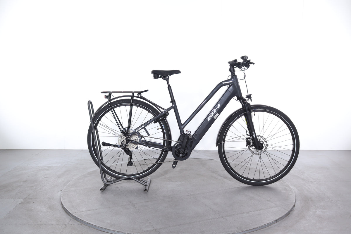 bh e bike damen Electric ATOMs Jet Pro refurbished kleiner schrank für draußen and a kickstand Grüne Bohnen aus nachhaltigem Color:Sky-Blue