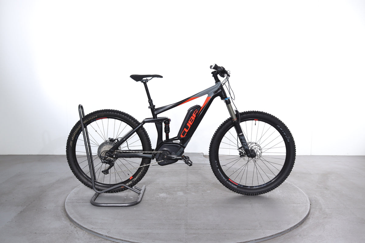 cube e stereo hybrid hpa Electric bike 140 Pro 2017 refurbished Japandi Rahmenfarbe:Individuell BULLS Wildcross sapphire black