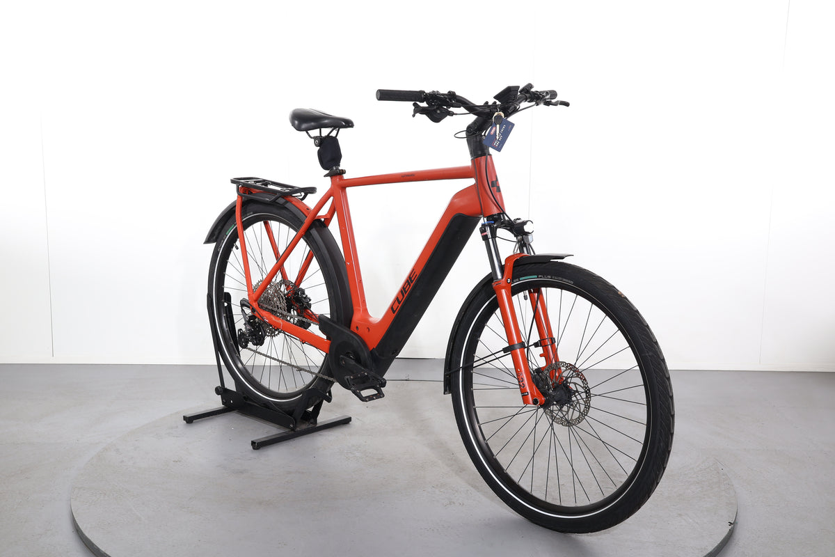 cube e bike damen orange Electric bike Cube Kathmandu Hybrid EXC 2023 refurbished