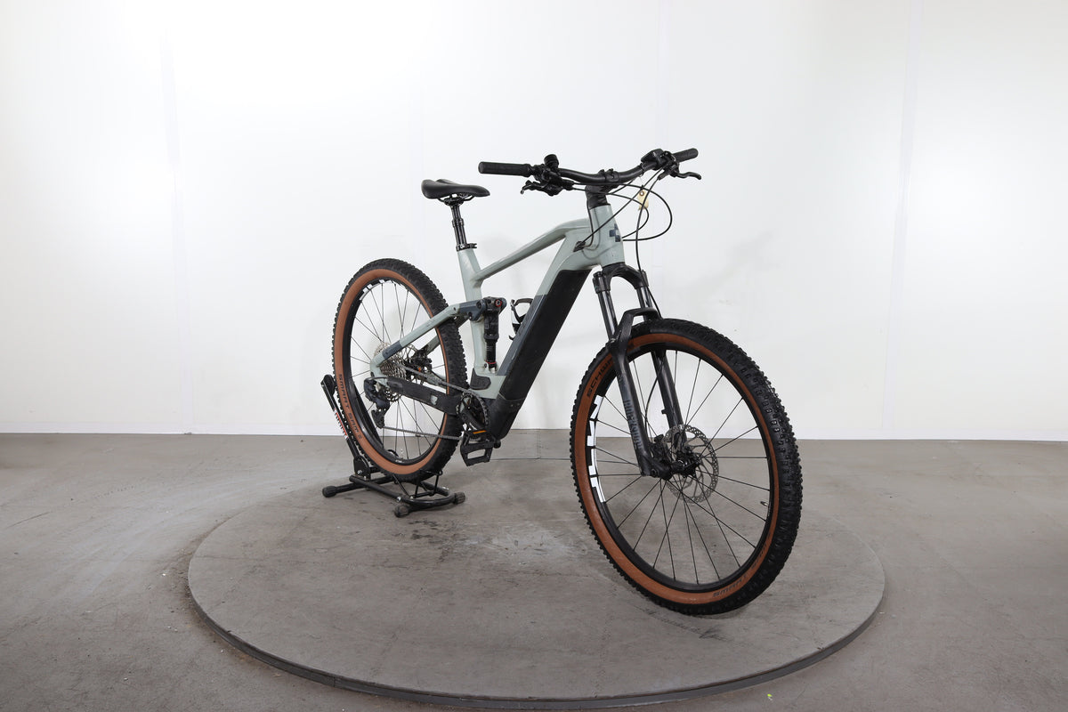 cube stereo hybrid 120 sl 750 29 white n grey Electric bike Cube Stereo Hybrid 120 Pro 2022 refurbished