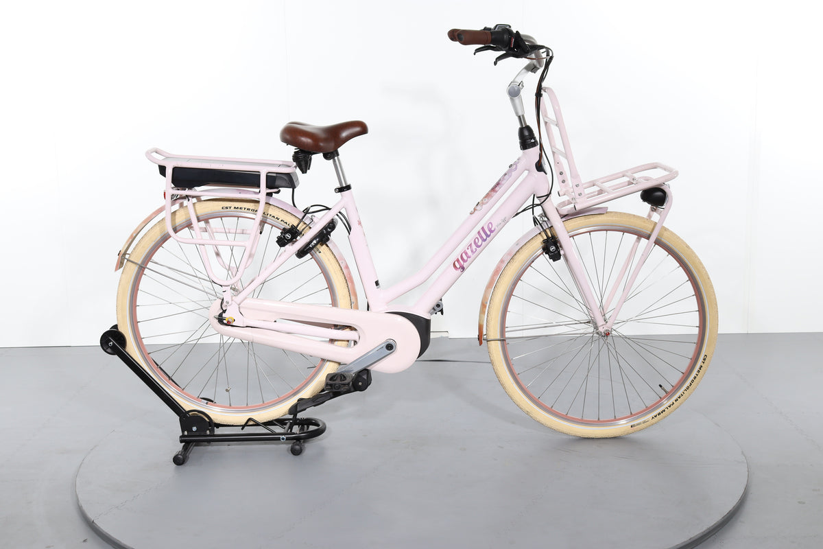 rosa gazelle fahrrad Gazelle Miss Grace C7 electric bike refurbished