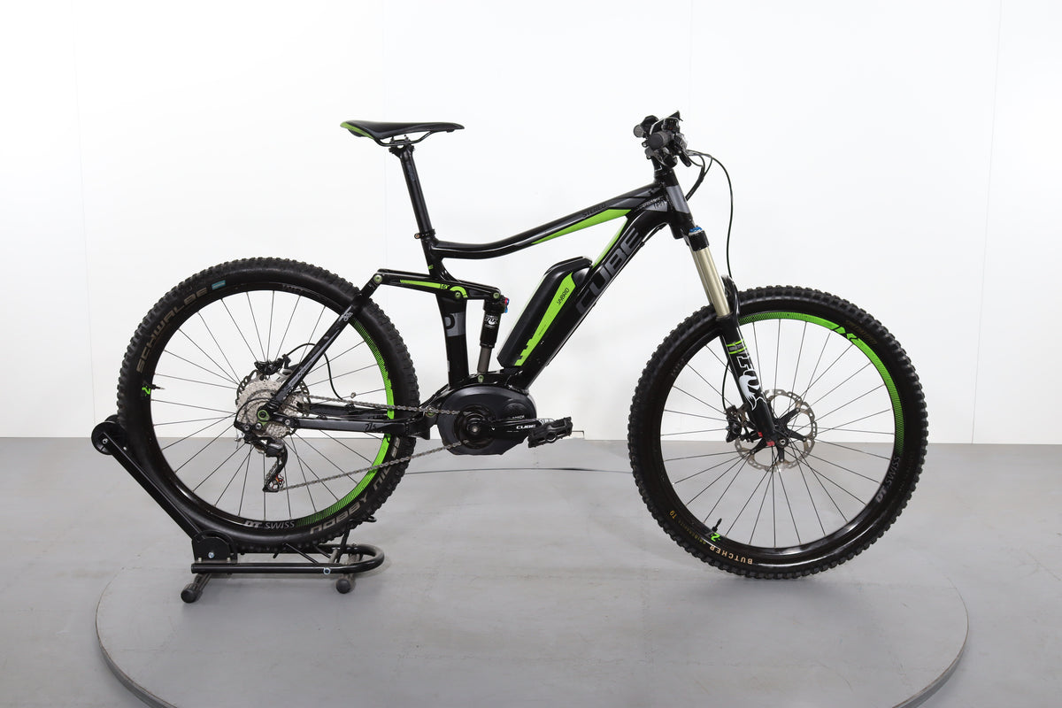 cube stereo hybrid 2016 Cube Stereo Hybrid 140 HPA Race electric bike refurbished