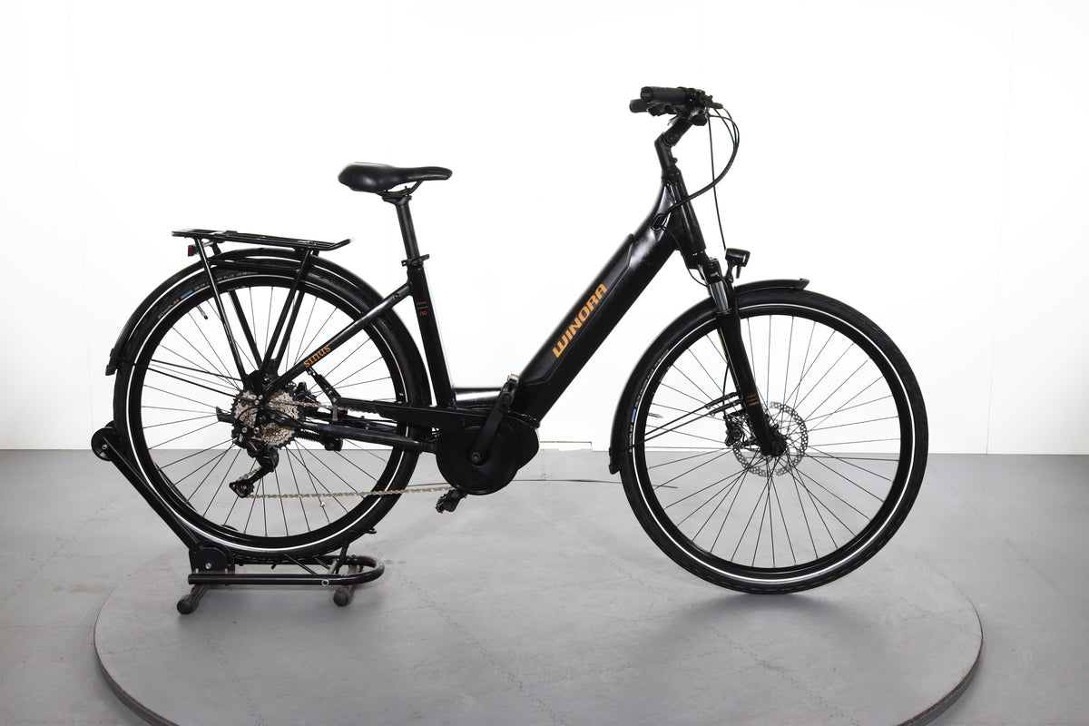 e bike sinus damen Winora Sinus i10 electric bike refurbished