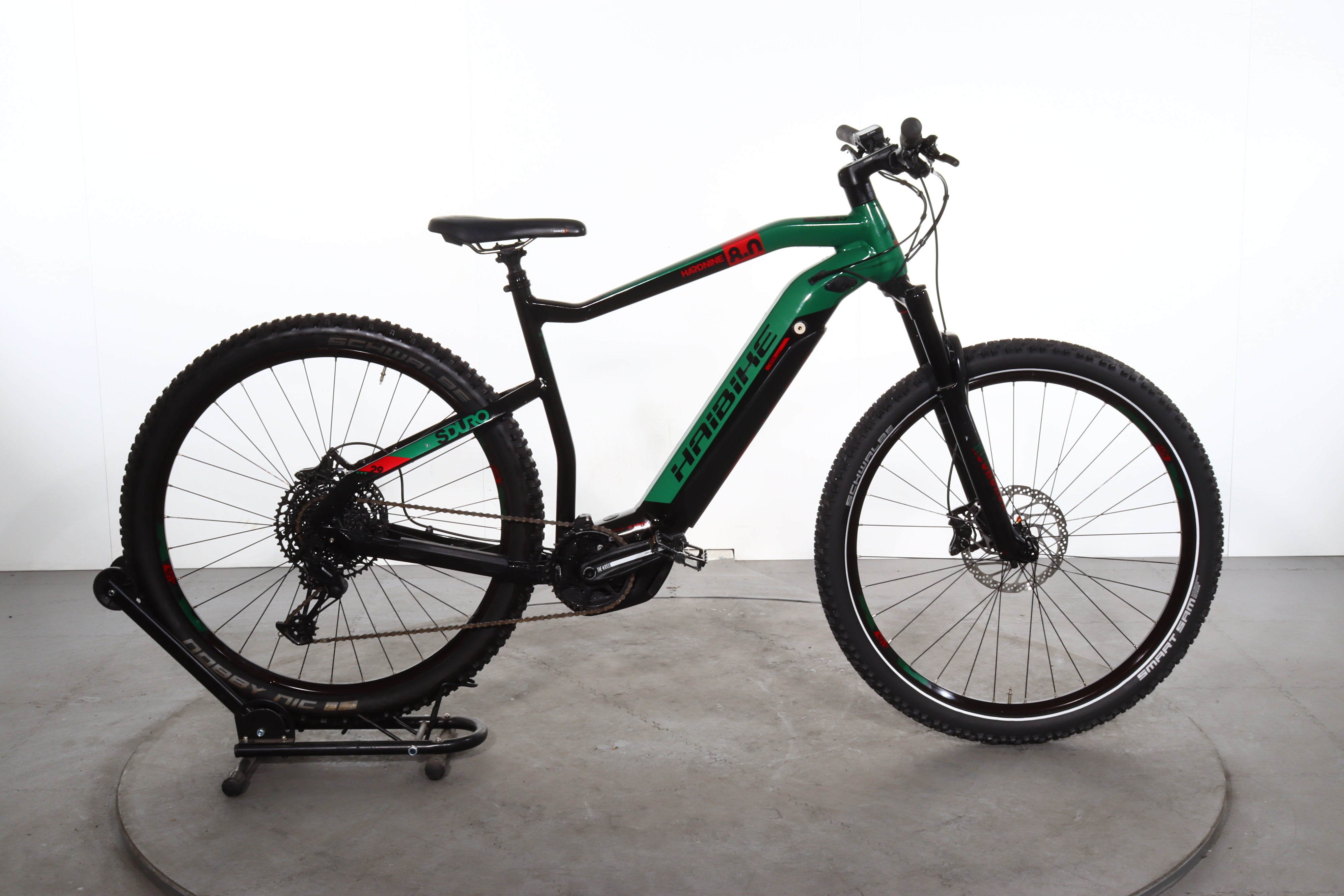 haibike sduro hardnine 8.0 e bike mountainbike 2019 Electric refurbished Color:Black 480mm(19in) 24 Zoll Mountainbike Fahrrad Würfelform