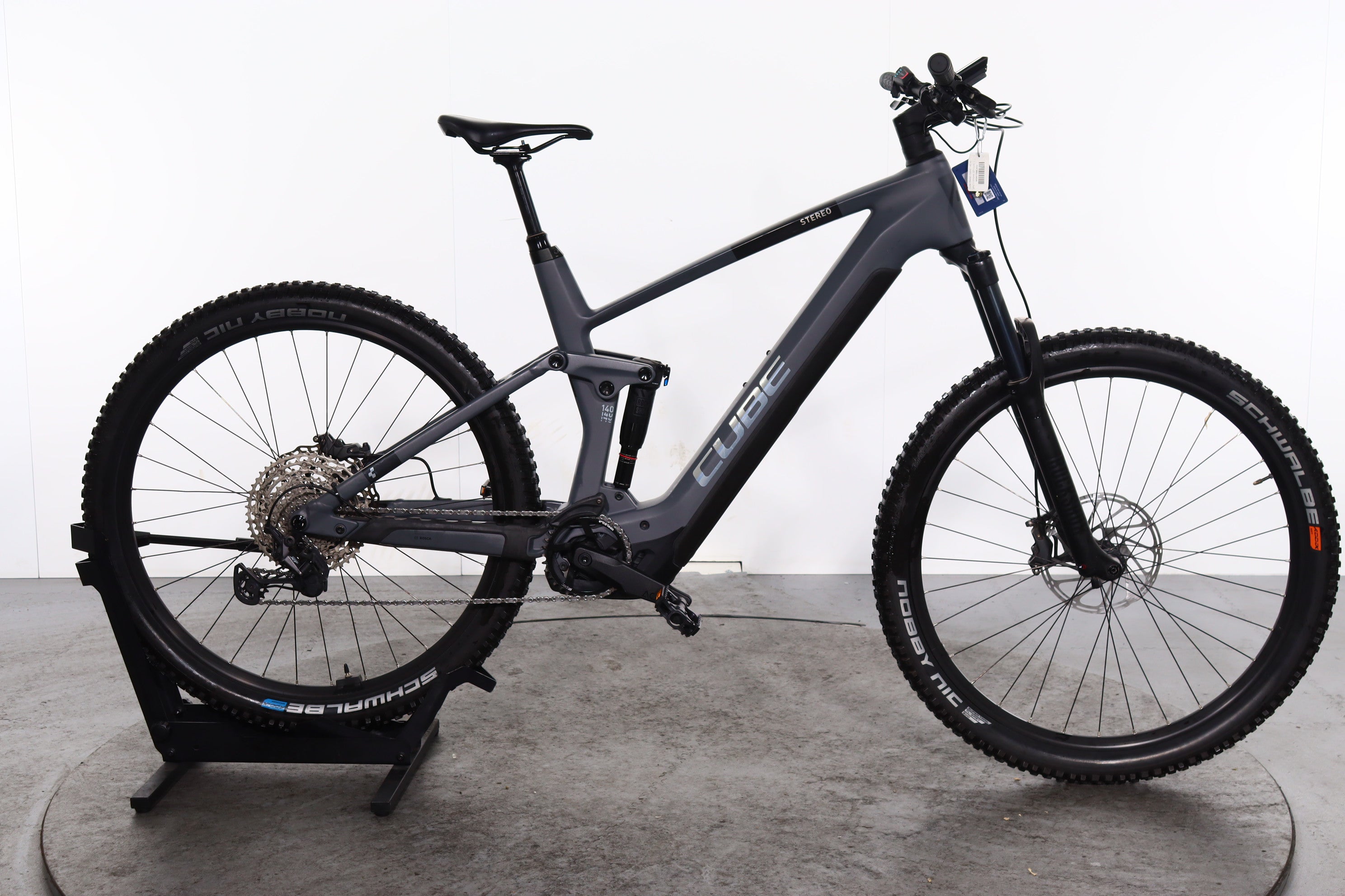 cube stereo hybrid 140 black Electric bike Cube Stereo Hybrid 140 HPC Race 2023 refurbished
