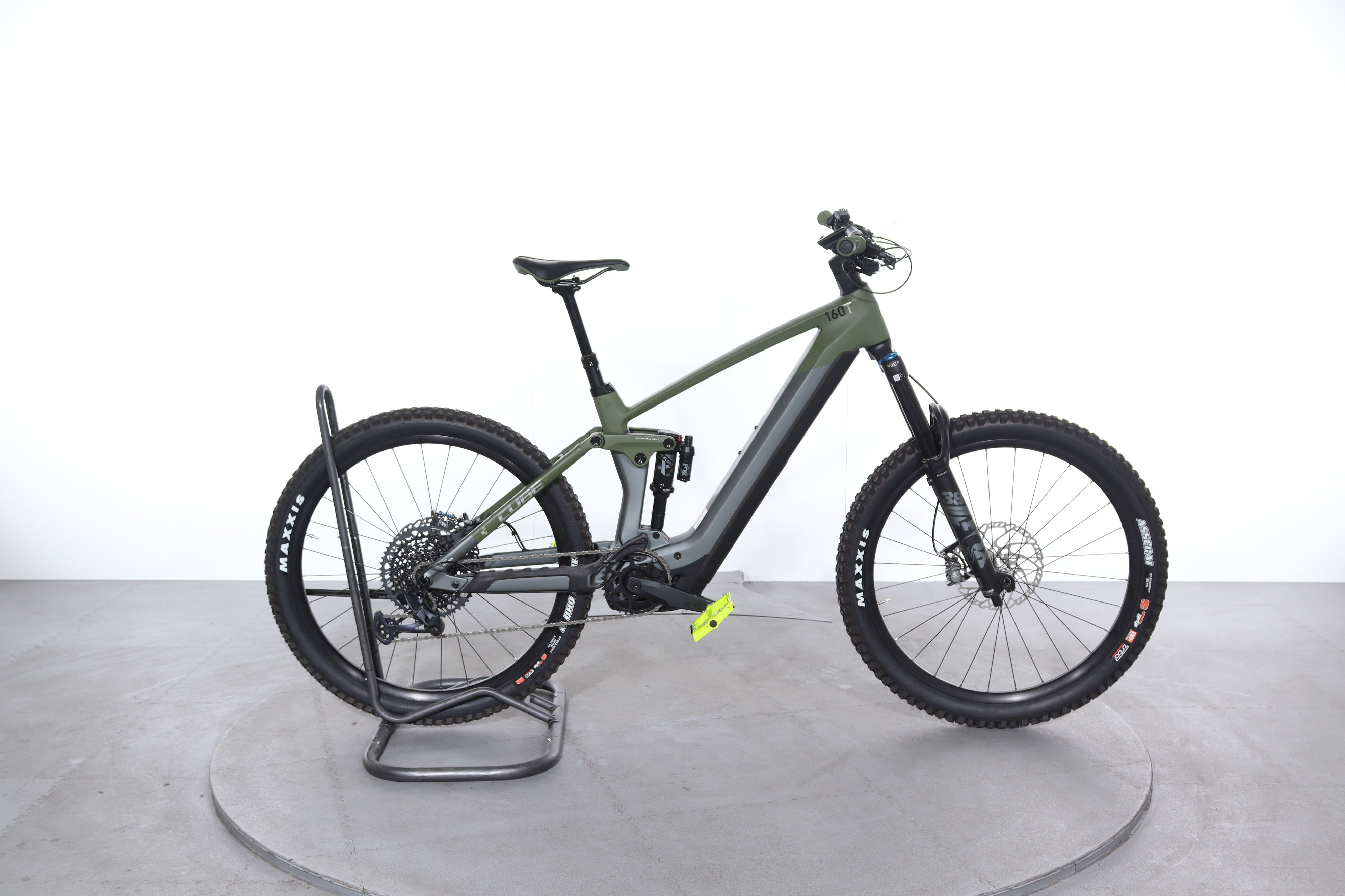 cube stereo hybrid 160 green Cube Stereo Hybrid 160 HPC TM electric bike refurbished
