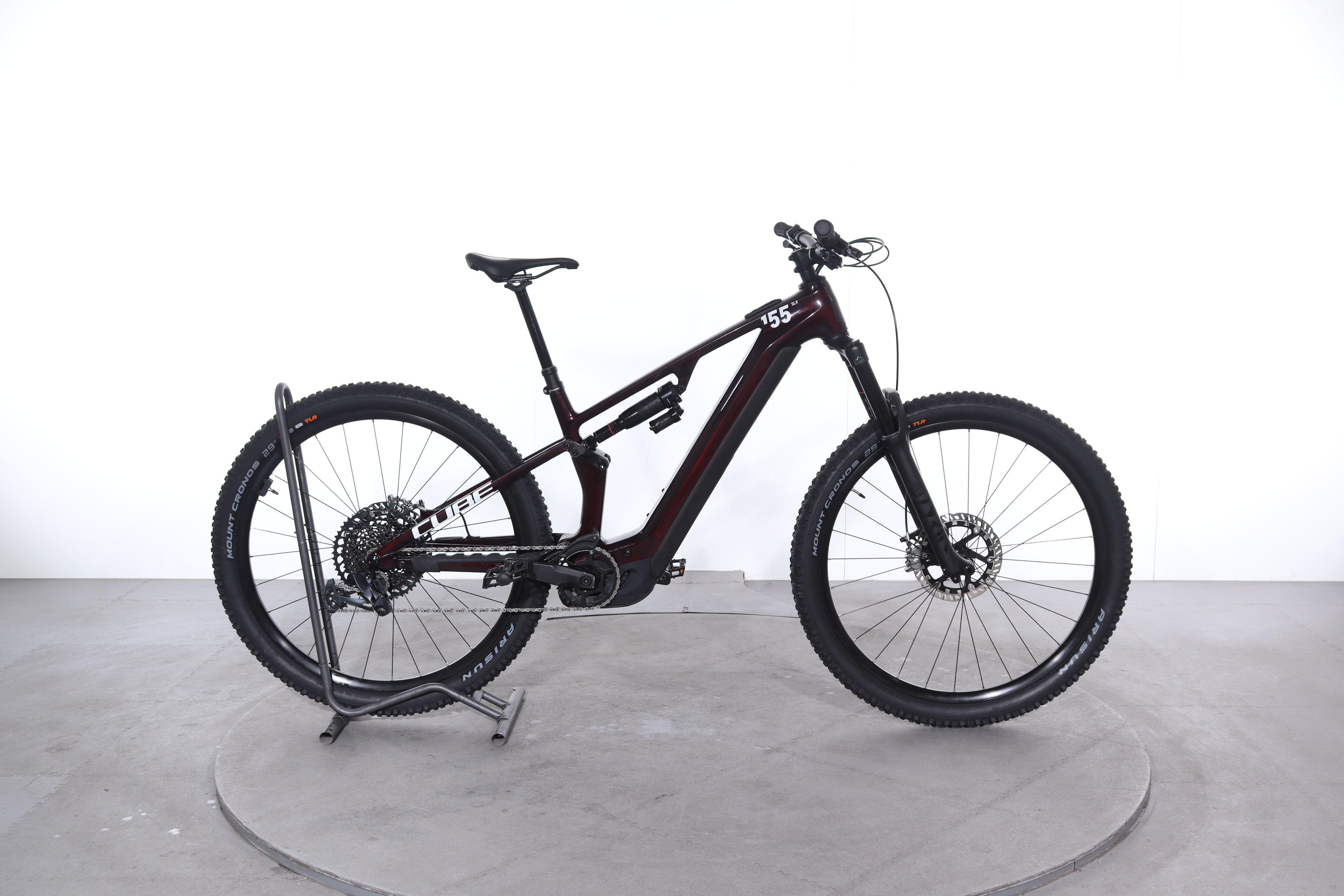 cube stereo hybrid one55 c:68x slx 750 test Electric bike Cube Stereo Hybrid ONE55 C:68X refurbished