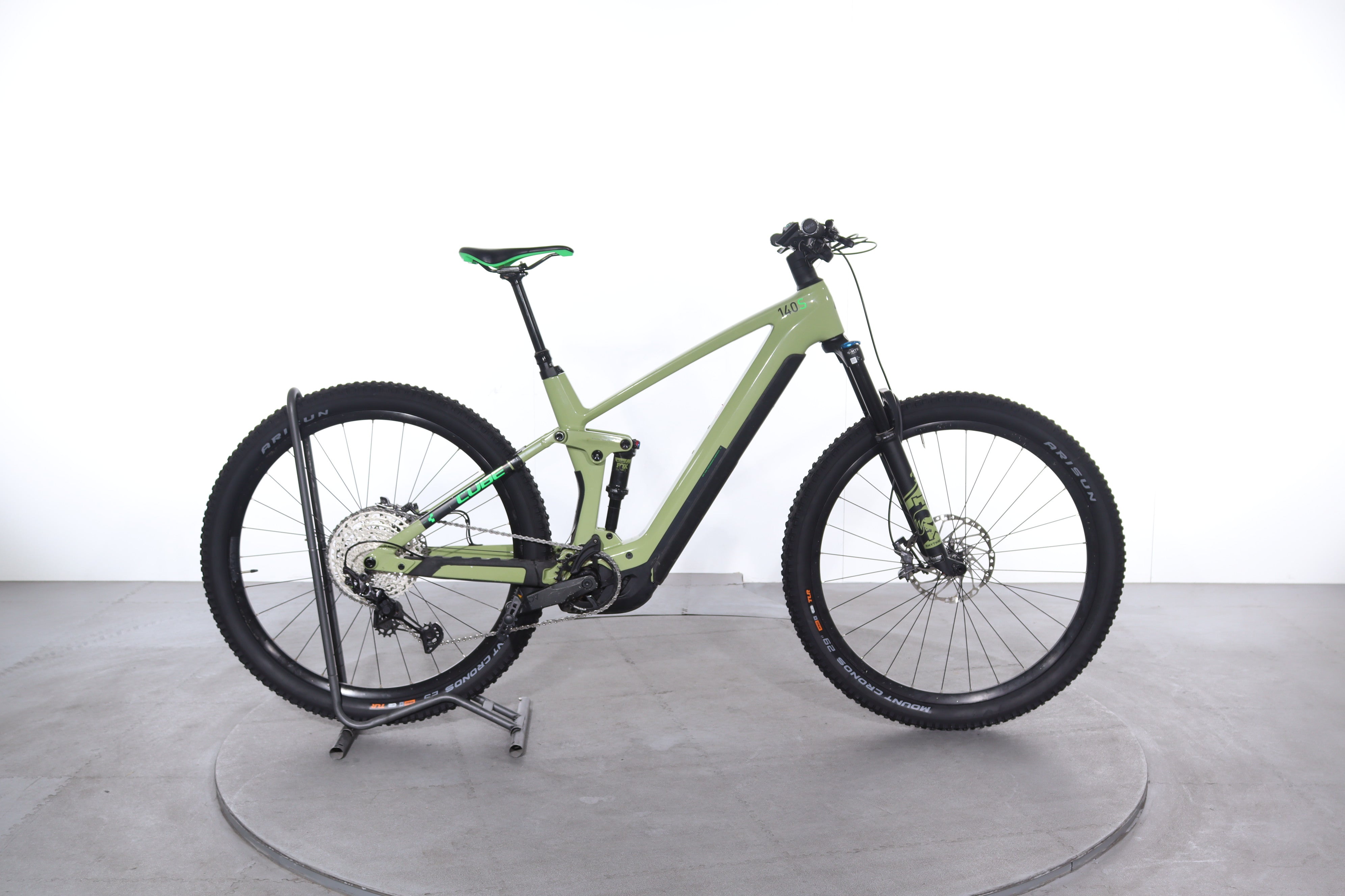 cube stereo hybrid 140 fox Cube Stereo Hybrid 140 HPC SL electric bike refurbished