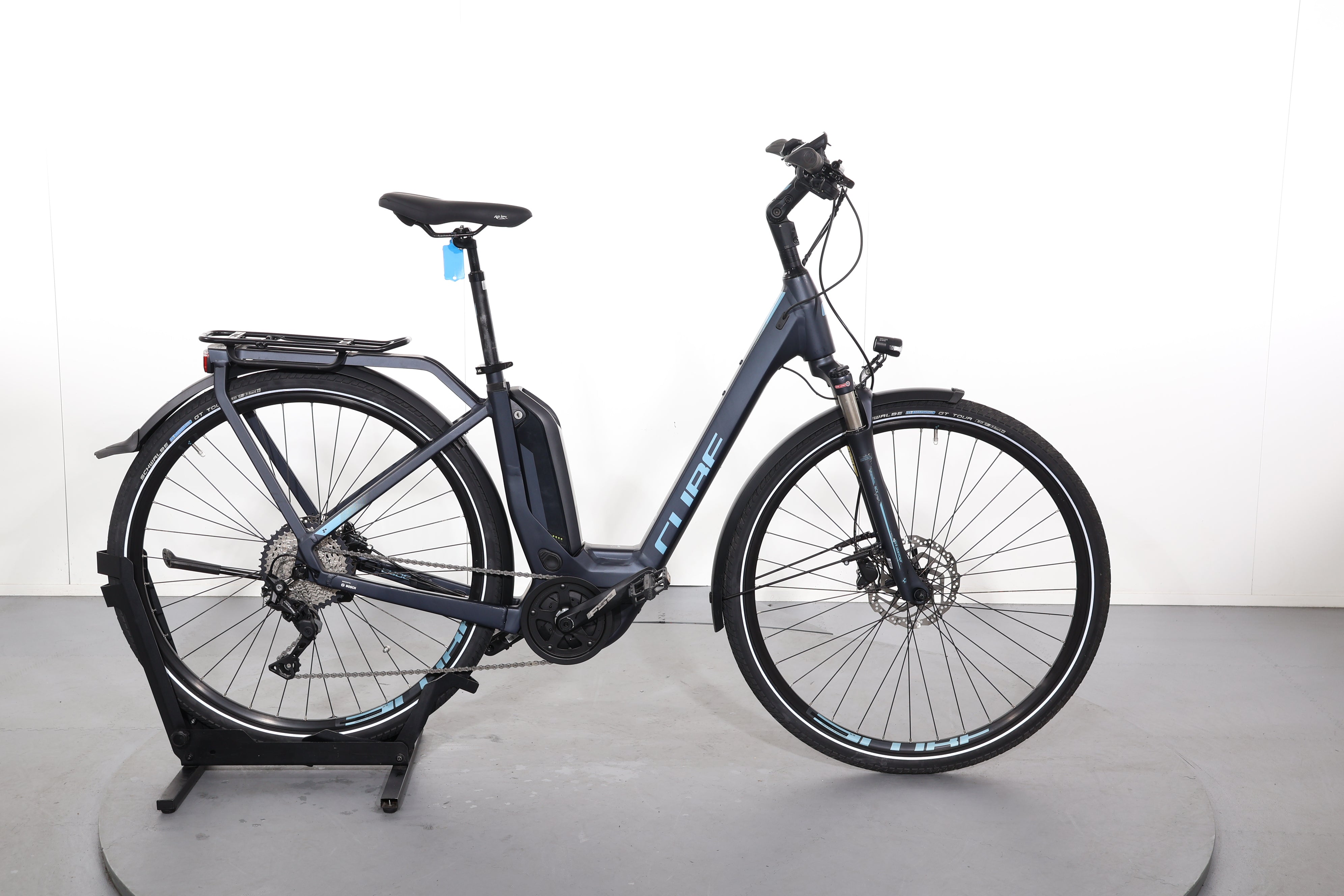 cube touring e bike 2019 Electric Hybrid Pro 500 refurbished Urban Bike Vollgefedertes MTB E-Bike BULLS Style:Norton 32t Crankset
