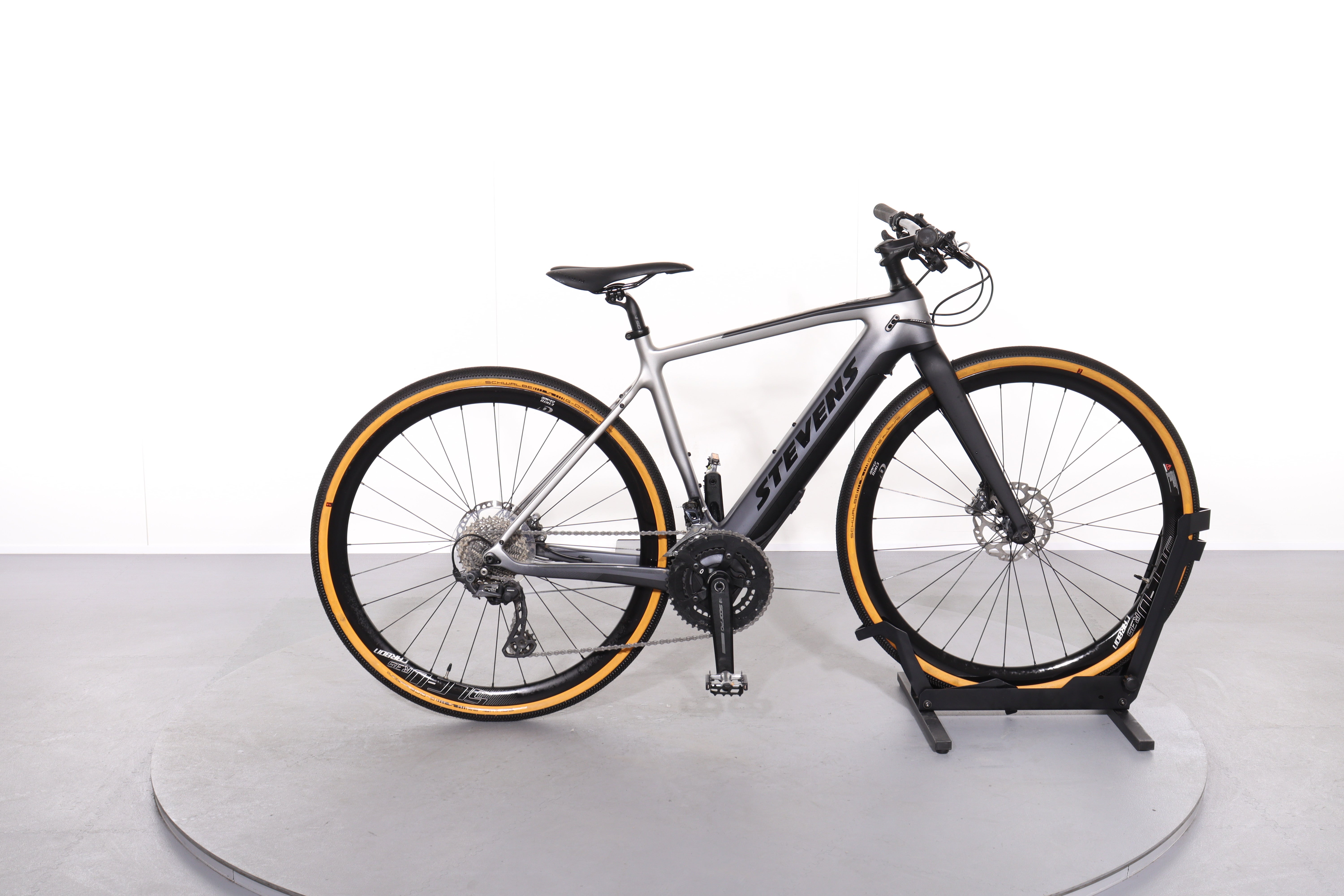 stevens e gravel bike 2020 E-Getaway Electric refurbished Weste:XL Gruner's Gute Fahrräder Landau Damen Rucksack