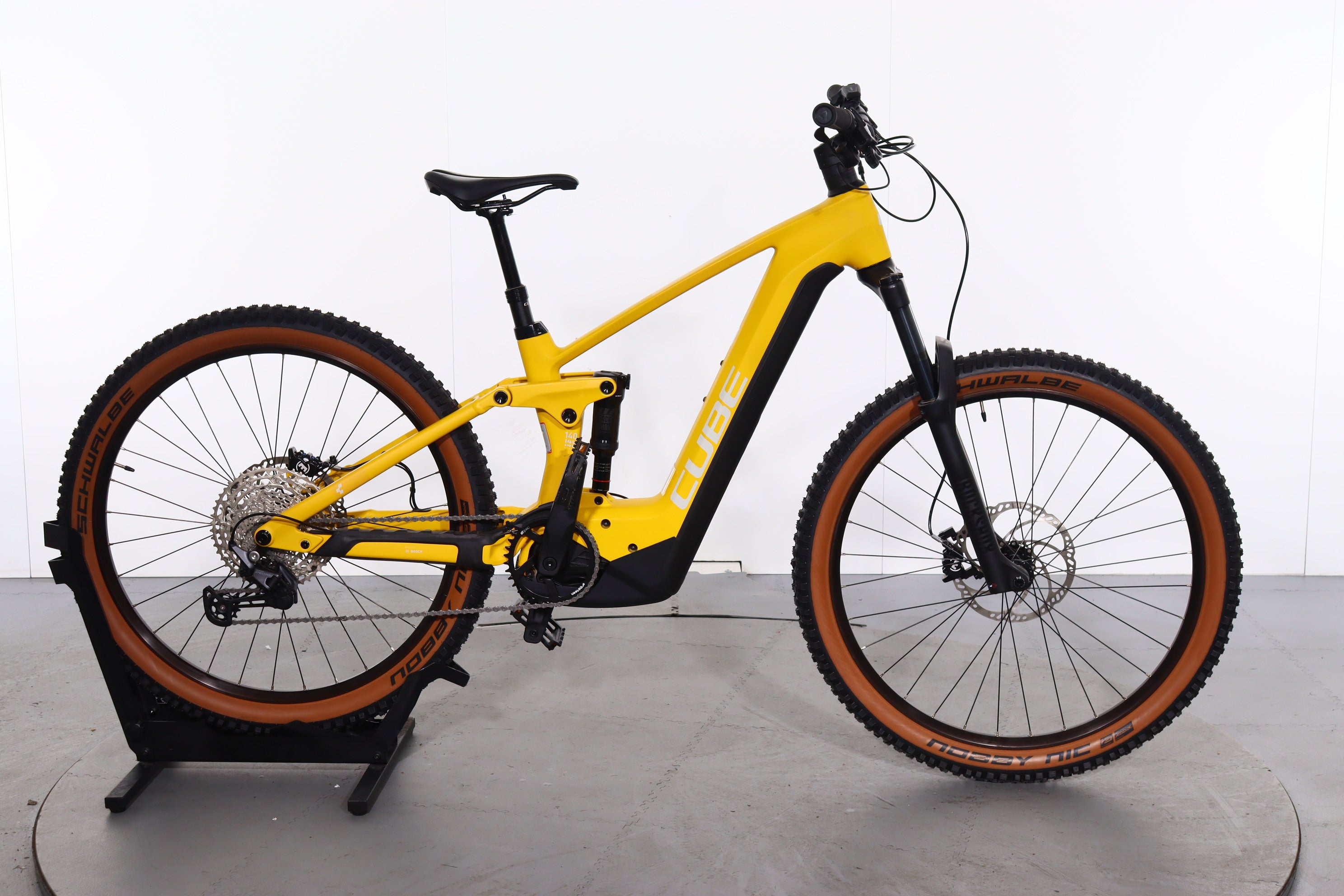 cube stereo hybrid 140 grey yellow Electric bike HPC Pro 2023 refurbished Schloss:Schlüssel ・ ABUS Bordo 6000K/90 SH Category:Fahrräder_ACID Mudguard Rear Light PRO D  6V  AC Die 11 besten Kaffeedosen