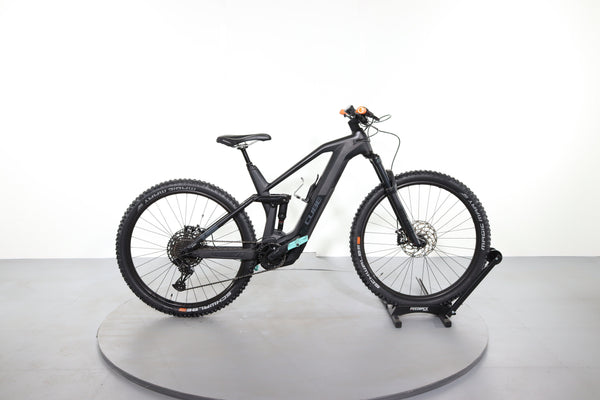 cube stereo hybrid 140 hpc race 625 black n grey Electric bike Cube Stereo Hybrid 140 HPC Race 625 refurbished