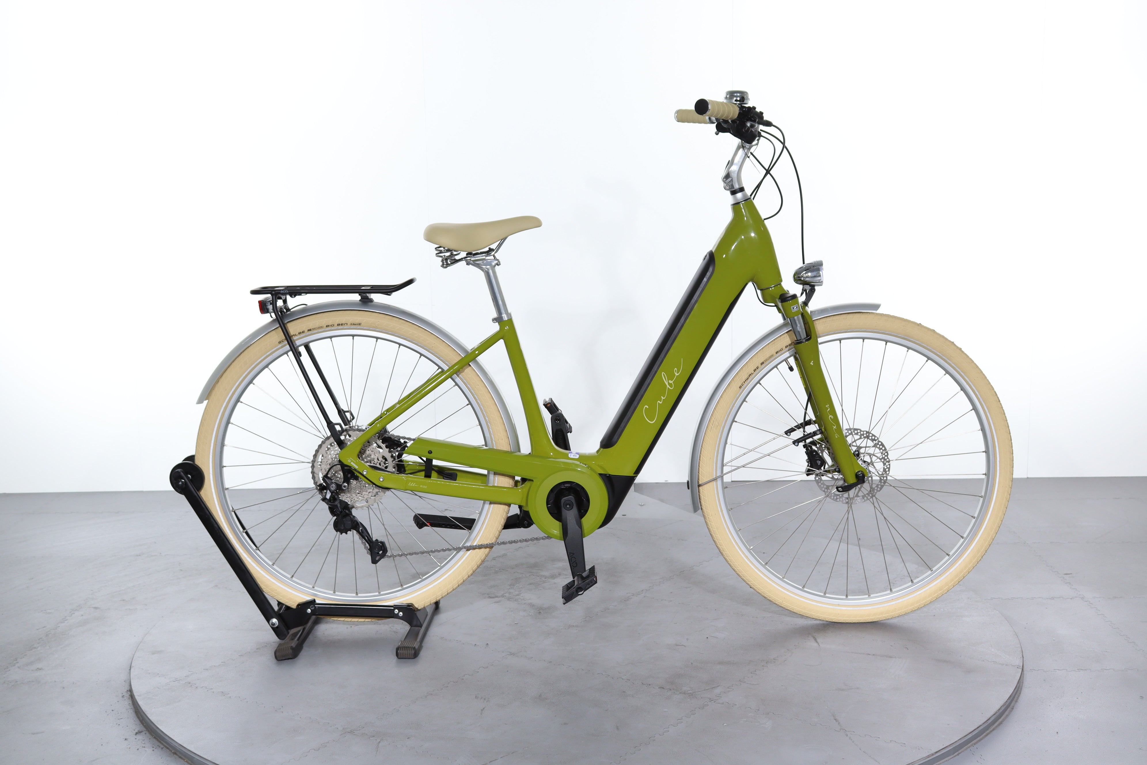 cube ella e-bike 2021 Ride Hybrid electric bike refurbished Farbe:OrganiQ Grey VILU Vierundzwanzig - günstiges, NoLeasing