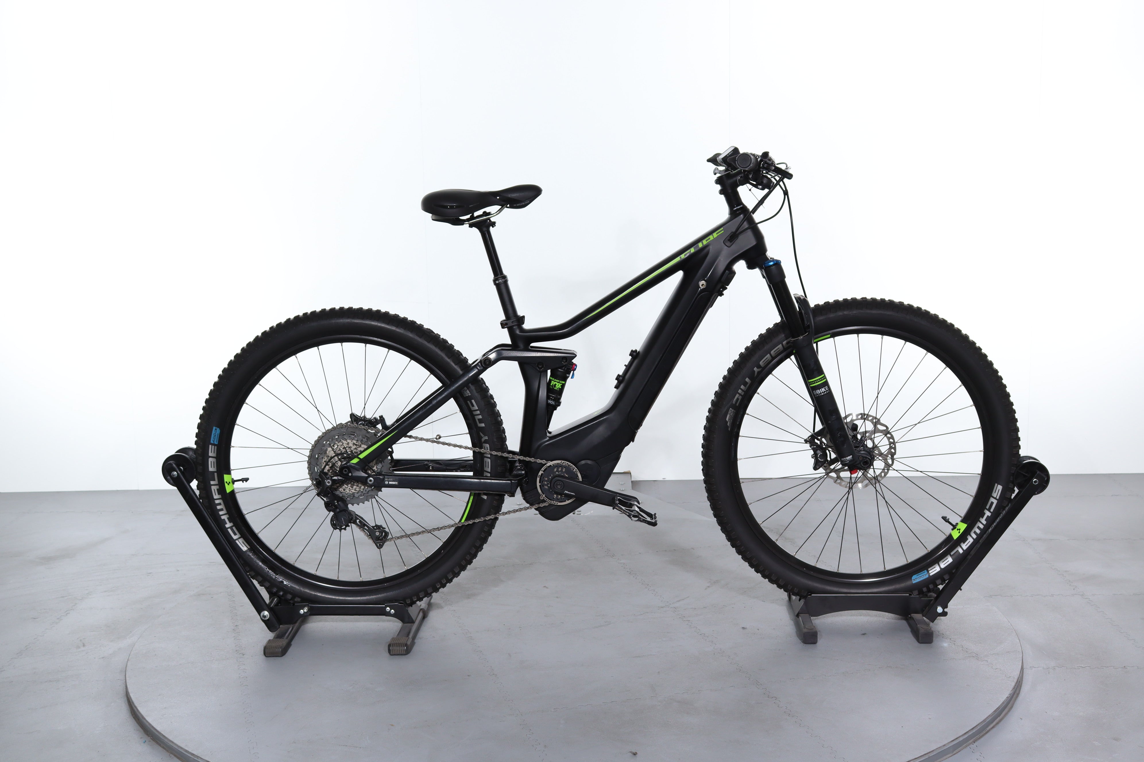 stereo hybrid 120 hpc sl 500 Electric bike Cube refurbished Glove Colour:Black/Red Doom metal pedals Running Gloves