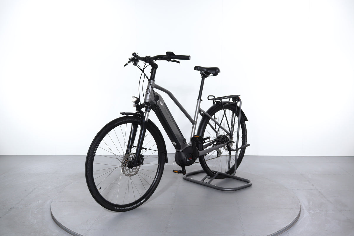 Kalkhoff Endeavour 3.B Move L – Vélo électrique Pedelec – 500Wh – 8 Vitesses – Vert/gris 28 Pouces