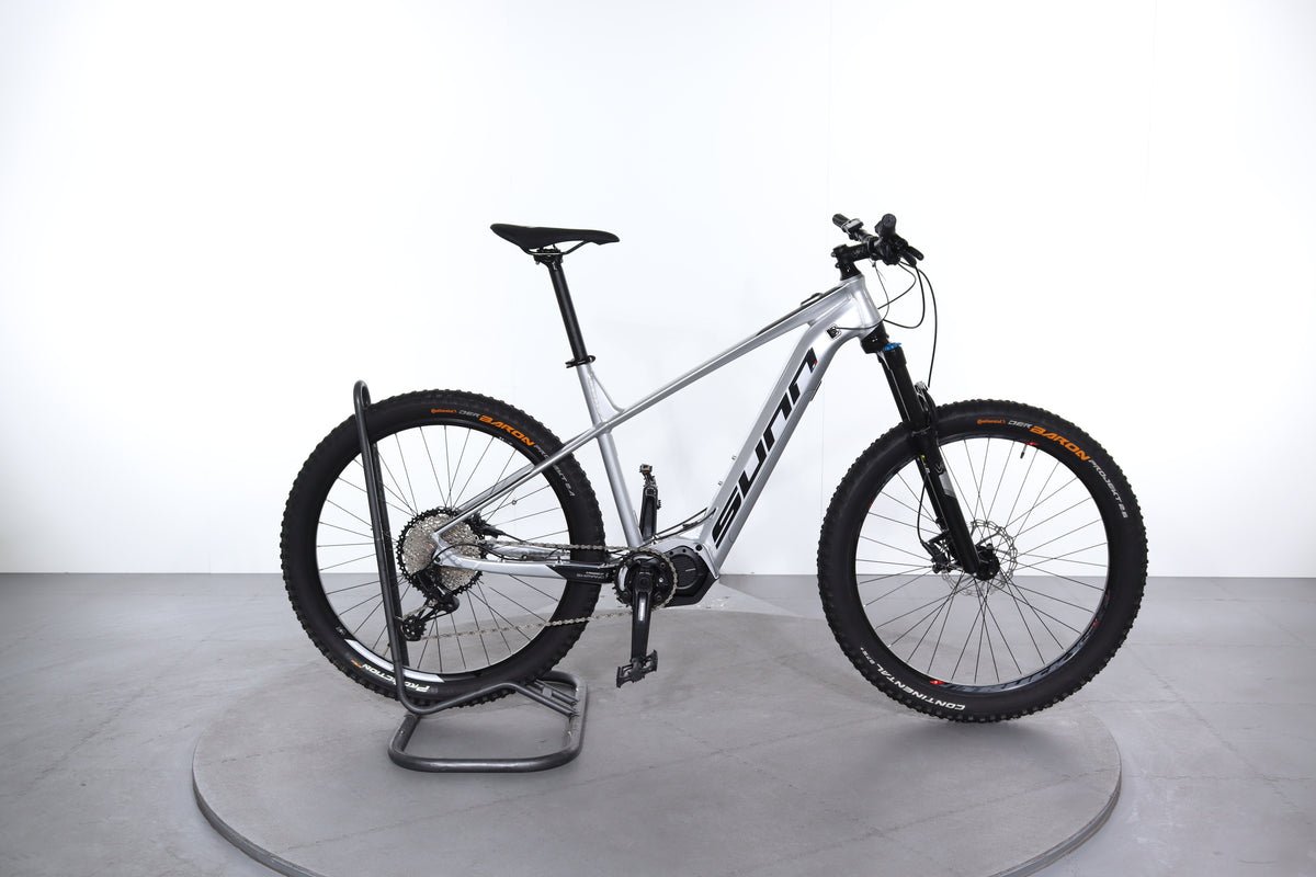 VTT électrique Sunn Flasch - Blanc - 28 Pouces - Femme - 600W - 25km/h